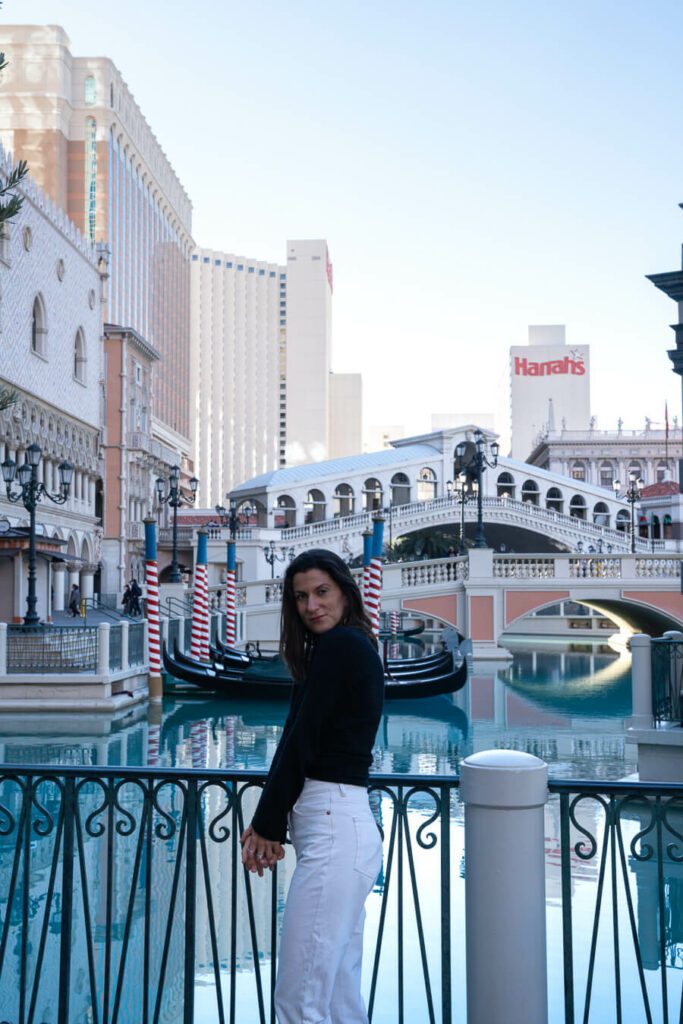 The Venetian resort Las Vegas in January